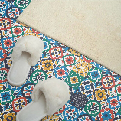 Square wall panel Mosaic patterns in the layout