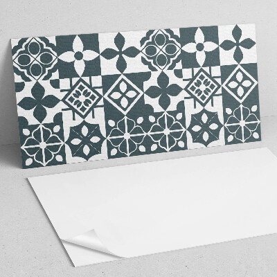 Pvc wall panel Geometric patterns in tiles