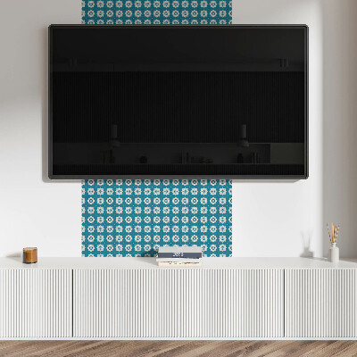 Pvc wall panel Geometric floral pattern