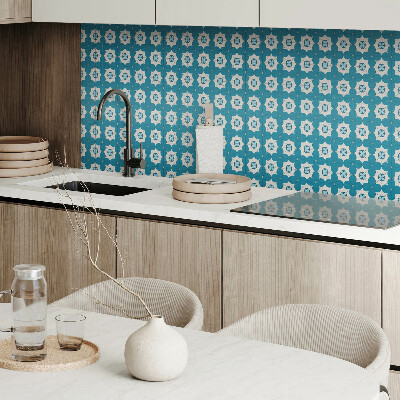 Pvc wall panel Geometric floral pattern