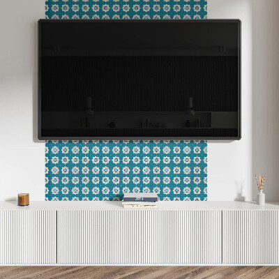 Pvc wall panel Geometric floral pattern