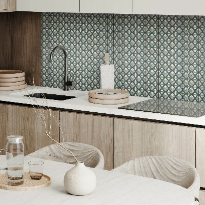 Pvc wall panel Geometric checkered pattern