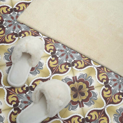 Pvc wall panel Decorative pattern with a floral motif
