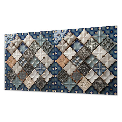 Square wall panel Mosaic tile pattern