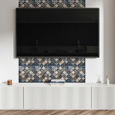 Square wall panel Mosaic tile pattern