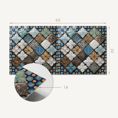Pvc wall panel Ceramic tile patterns