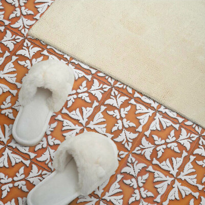 Square wall panel Plant pattern on tiles