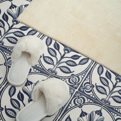 Square wall panel Floral pattern on the tile