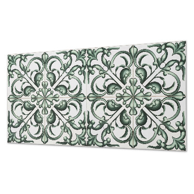 Square wall panel Plant pattern in symmetry