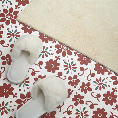 Pvc wall panel Floral pattern with leaves