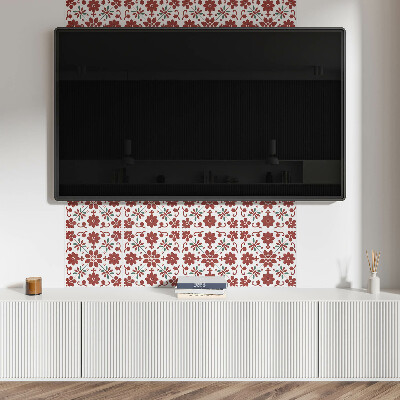Pvc wall panel Floral pattern with leaves