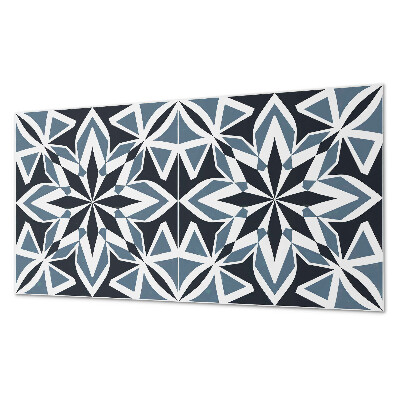 Square tv wall panel Geometry in symmetry