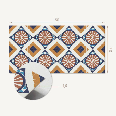 Pvc wall panel Geometric pattern with circles