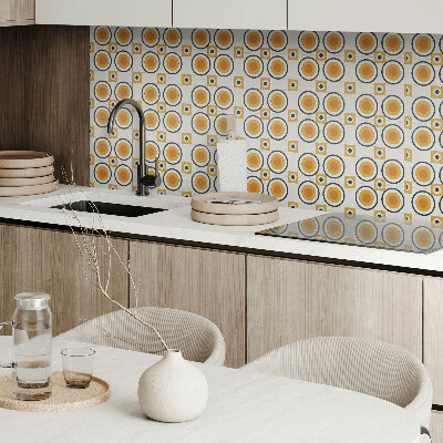 Square wall panel Geometry of circles and squares