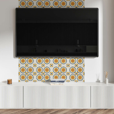 Square wall panel Geometry of circles and squares