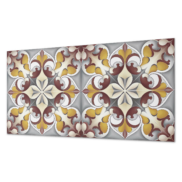 Pvc wall panel Floral mosaic pattern
