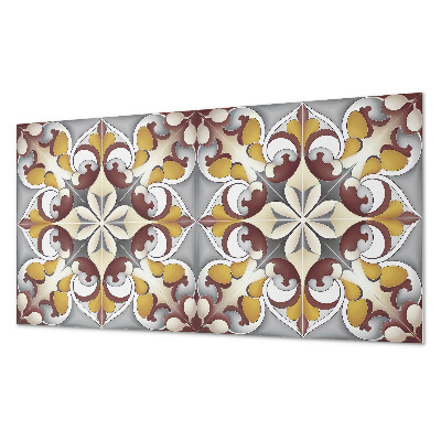 Pvc wall panel Floral mosaic pattern