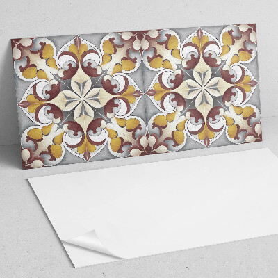 Pvc wall panel Floral mosaic pattern
