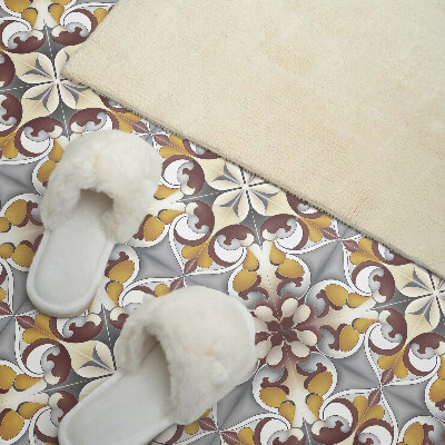 Pvc wall panel Floral mosaic pattern