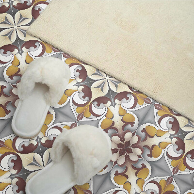 Pvc wall panel Floral mosaic pattern