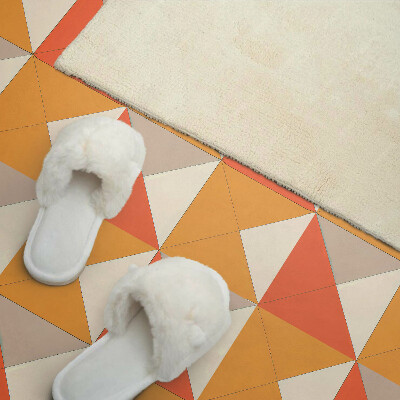 Square tv wall panel Geometric triangles in the arrangement