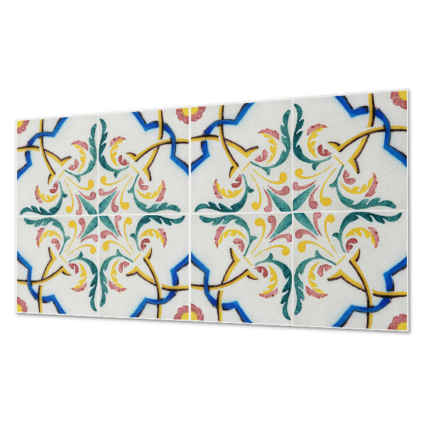 Pvc wall panel Plant pattern with ornaments