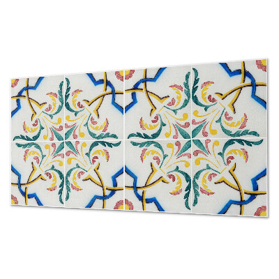 Pvc wall panel Plant pattern with ornaments