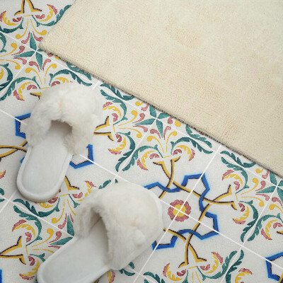 Pvc wall panel Plant pattern with ornaments