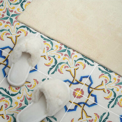 Pvc wall panel Plant pattern with ornaments