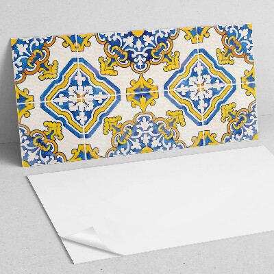 Pvc wall panel Mosaic pattern with flowers