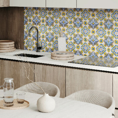 Pvc wall panel Mosaic pattern with flowers