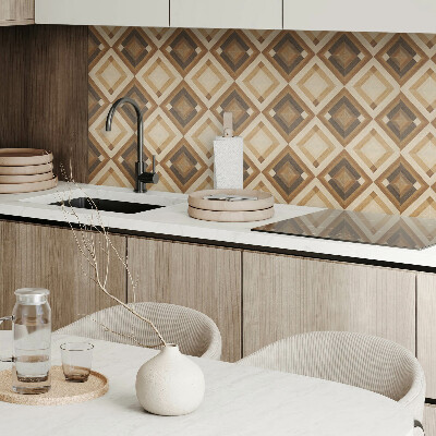 Pvc wall panel Geometric checkered pattern