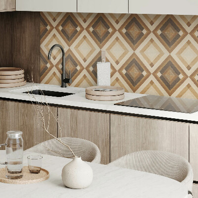 Pvc wall panel Geometric checkered pattern