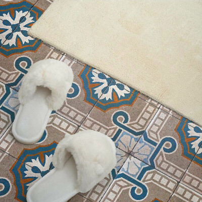 Square wall panel Mosaic pattern with ornaments