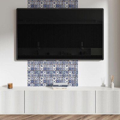 Square tv wall panel Decorative tile patterns