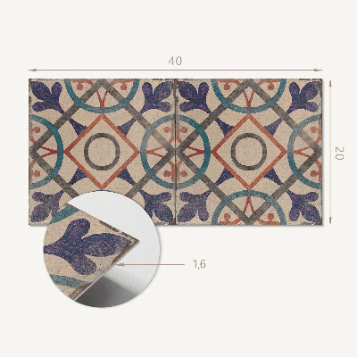 Pvc wall panel Geometric pattern with circles