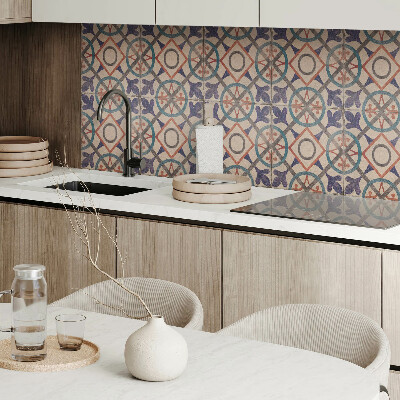 Pvc wall panel Geometric pattern with circles