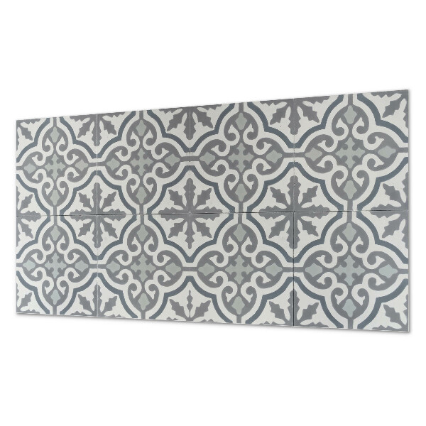Square wall panel Mosaic pattern with ornaments