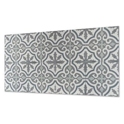 Square wall panel Mosaic pattern with ornaments