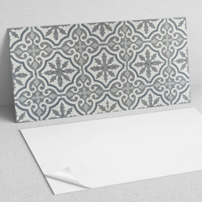 Square wall panel Mosaic pattern with ornaments