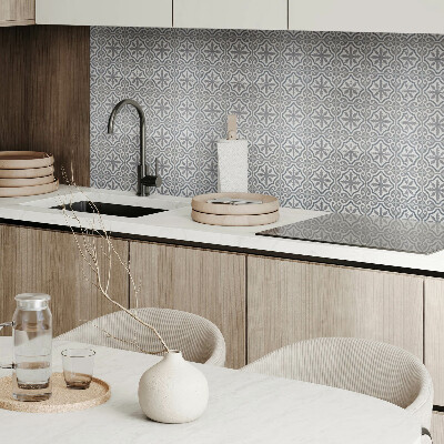 Square wall panel Mosaic pattern with ornaments