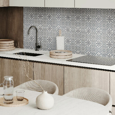 Square wall panel Mosaic pattern with ornaments