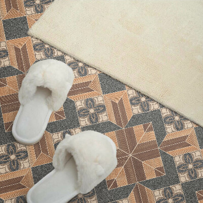 Pvc wall panel Pattern with floral motifs