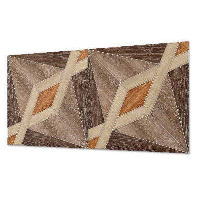 Pvc wall panel Geometric wood pattern