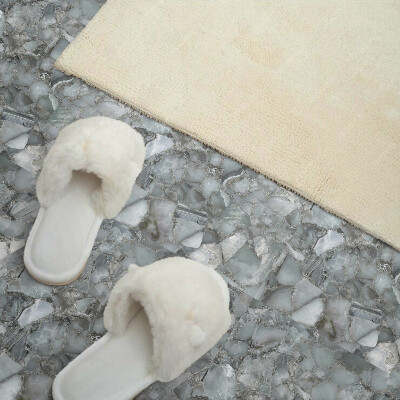 Square wall panel Stone mosaic with veins