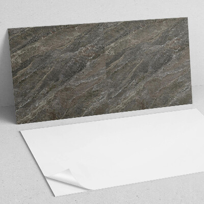 Square tv wall panel Natural stone pattern