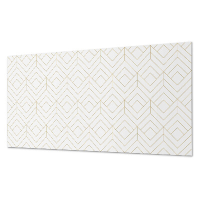 Square tv wall panel Geometric diamond pattern