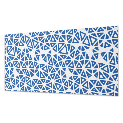 Square wall panel Abstract triangle pattern