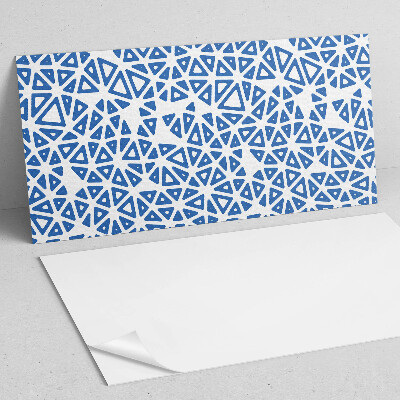 Square wall panel Abstract triangle pattern