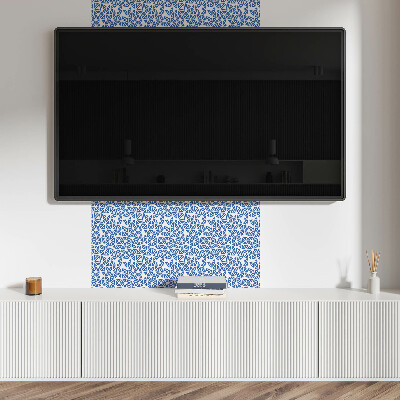 Square wall panel Abstract triangle pattern